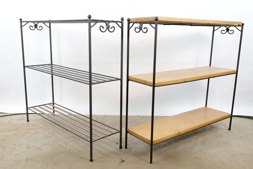 Lot 315: Pair of Longaberger Shelves