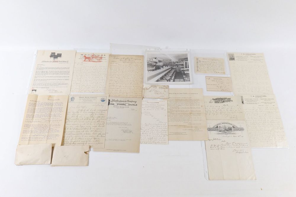 Lot 155: Lot of 19th and Early 20th Century Documents