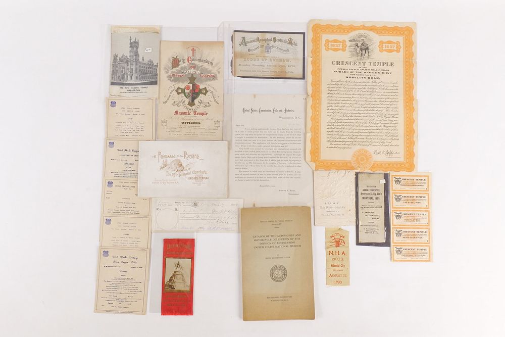 Lot 165: Lot of Ephemera