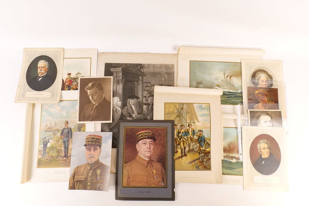 Lot 169: Lot of Engraving, Lithographs, and Prints