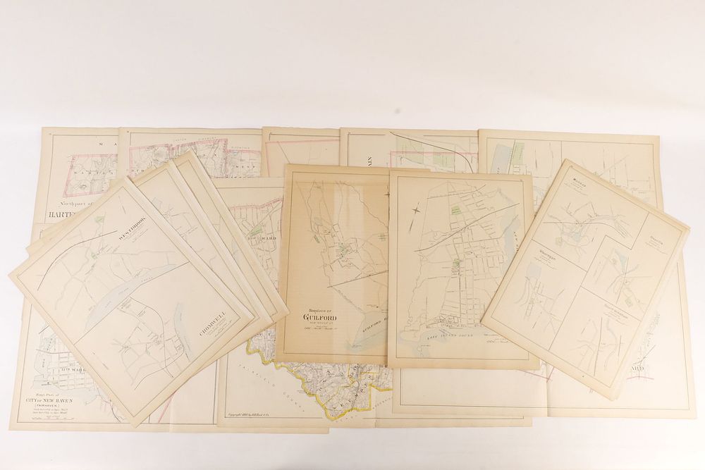 Lot 181: Lot of Maps