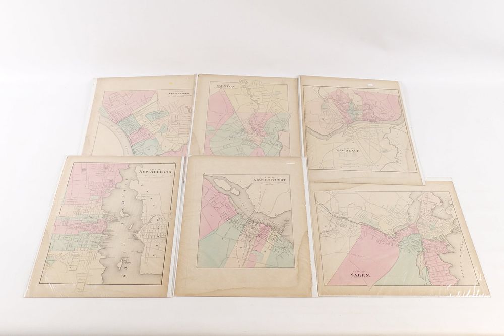 Lot 184: Group of Maps - Walling & Grays
