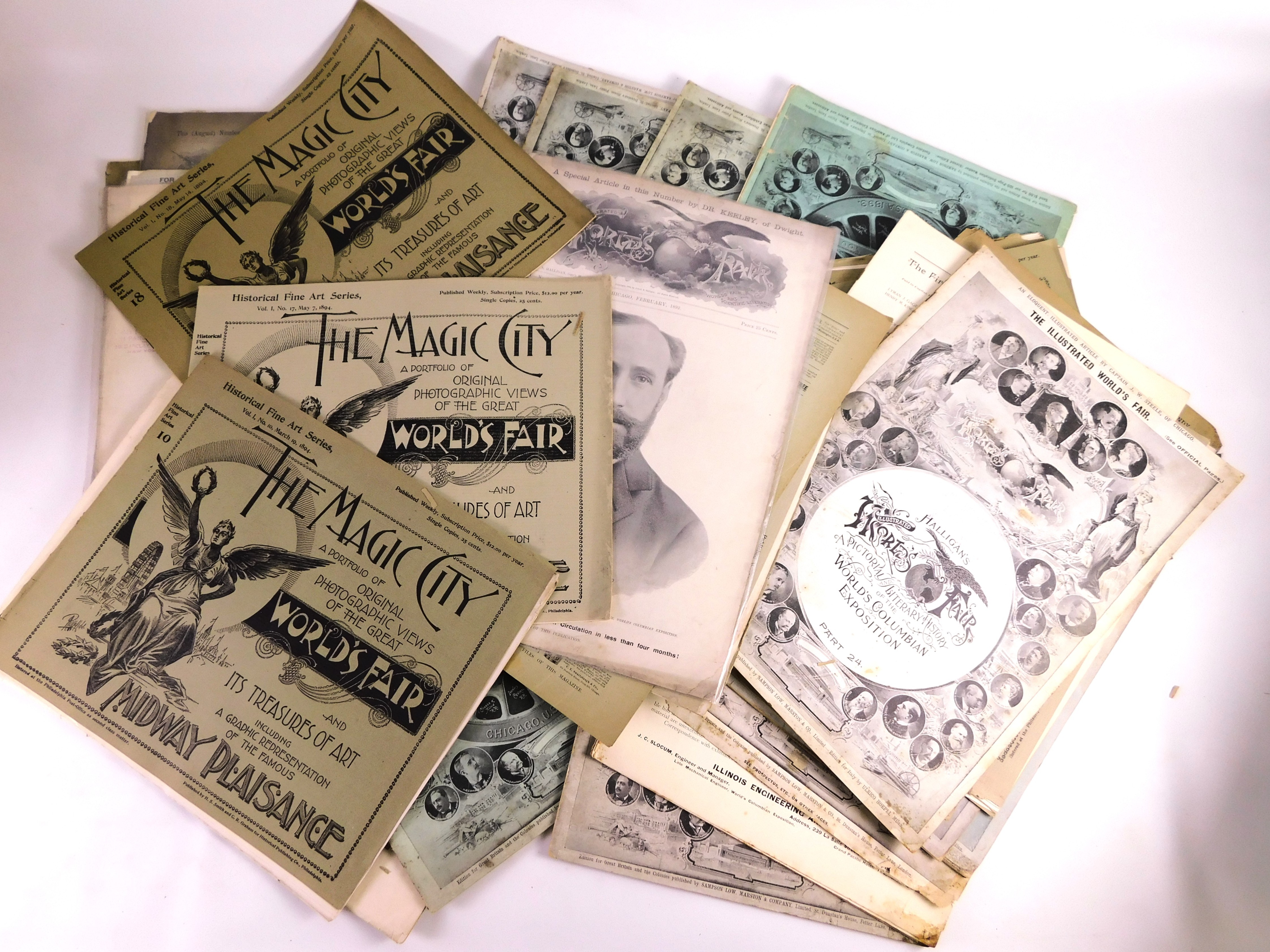 Group Lot of World's Fair Publications