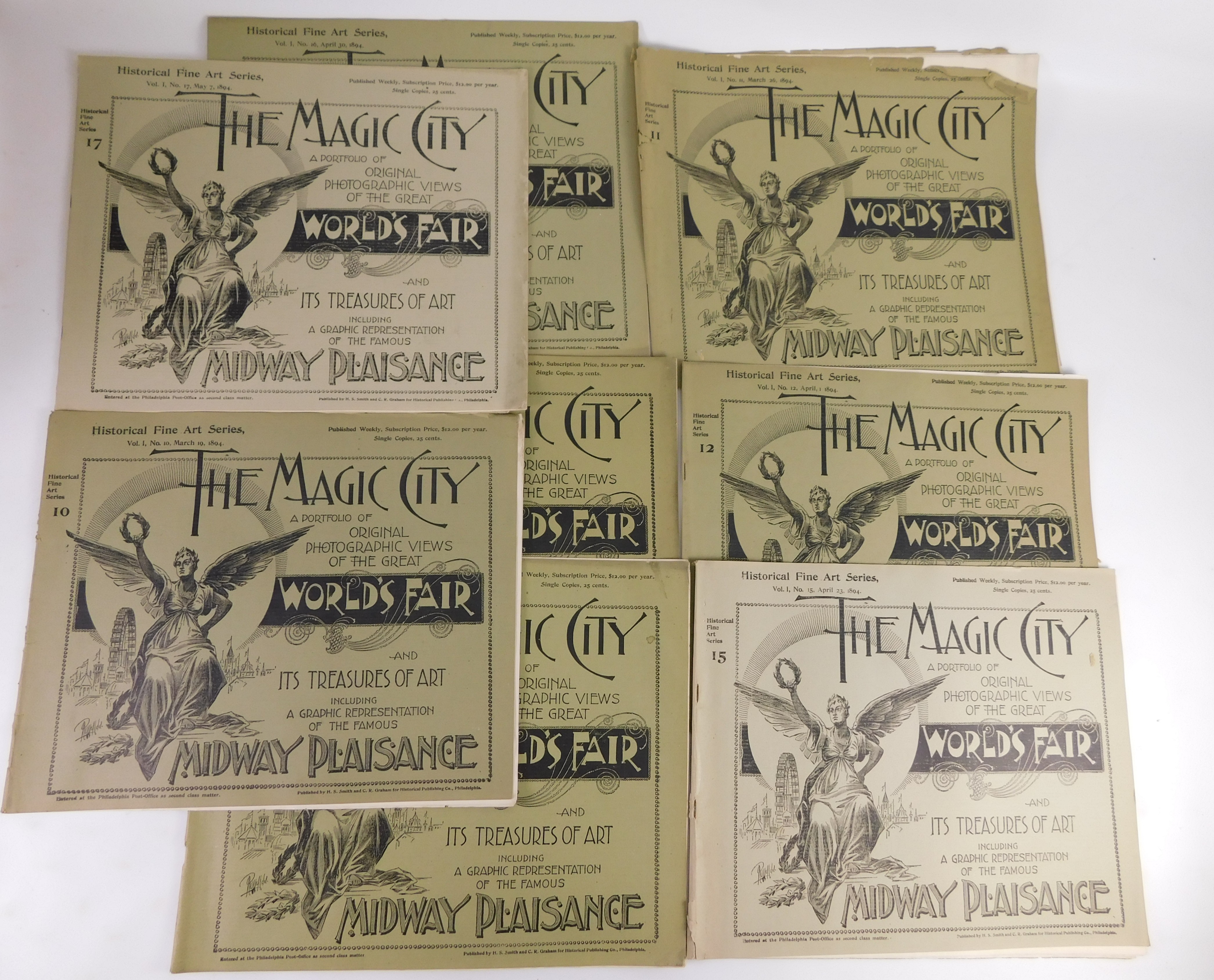 Group Lot of World's Fair Publications