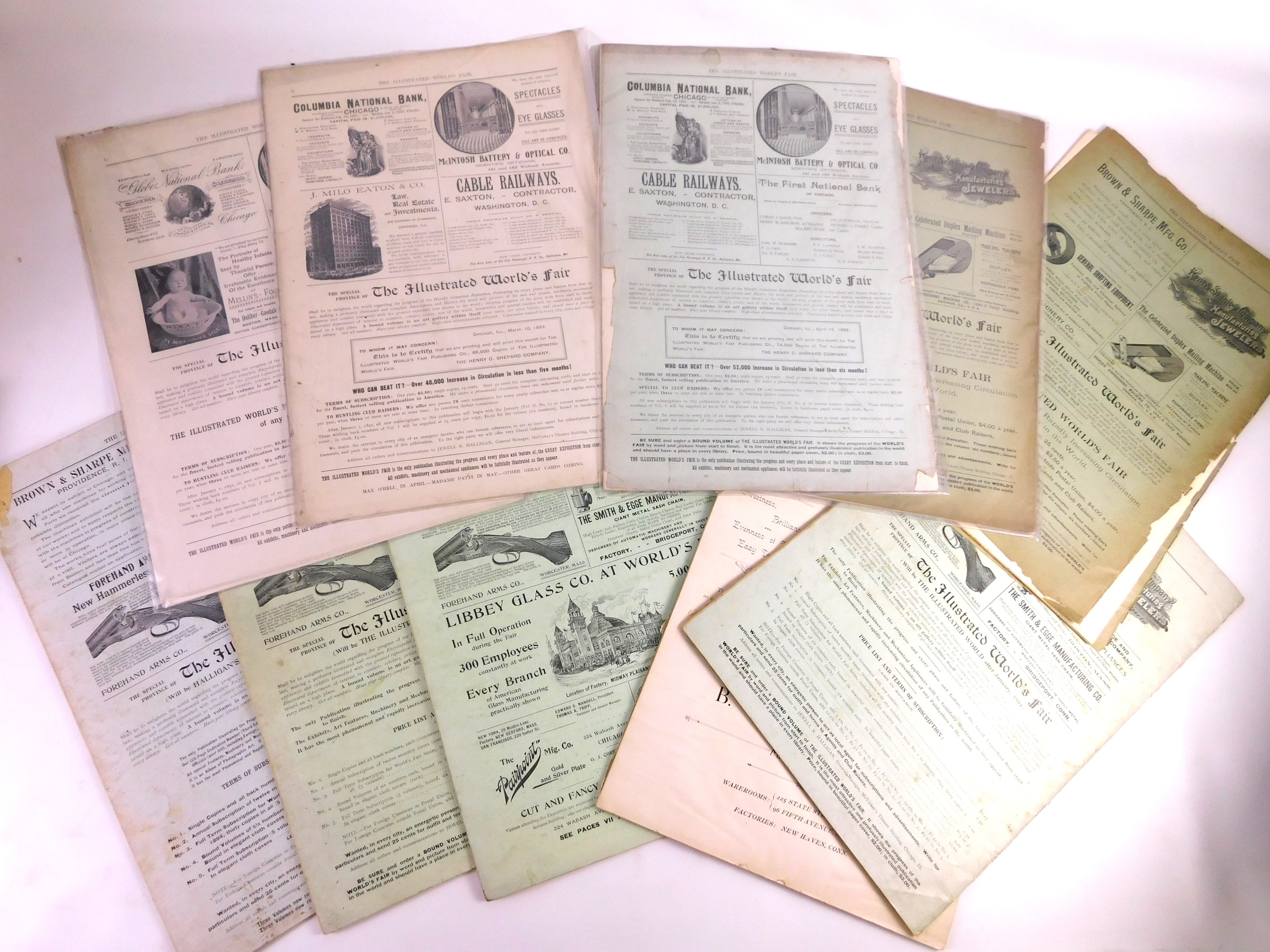 Group Lot of World's Fair Publications