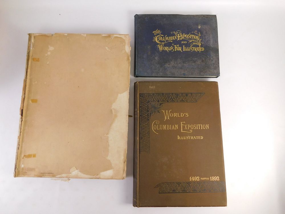 Lot 189: Lot of World's Exposition Books