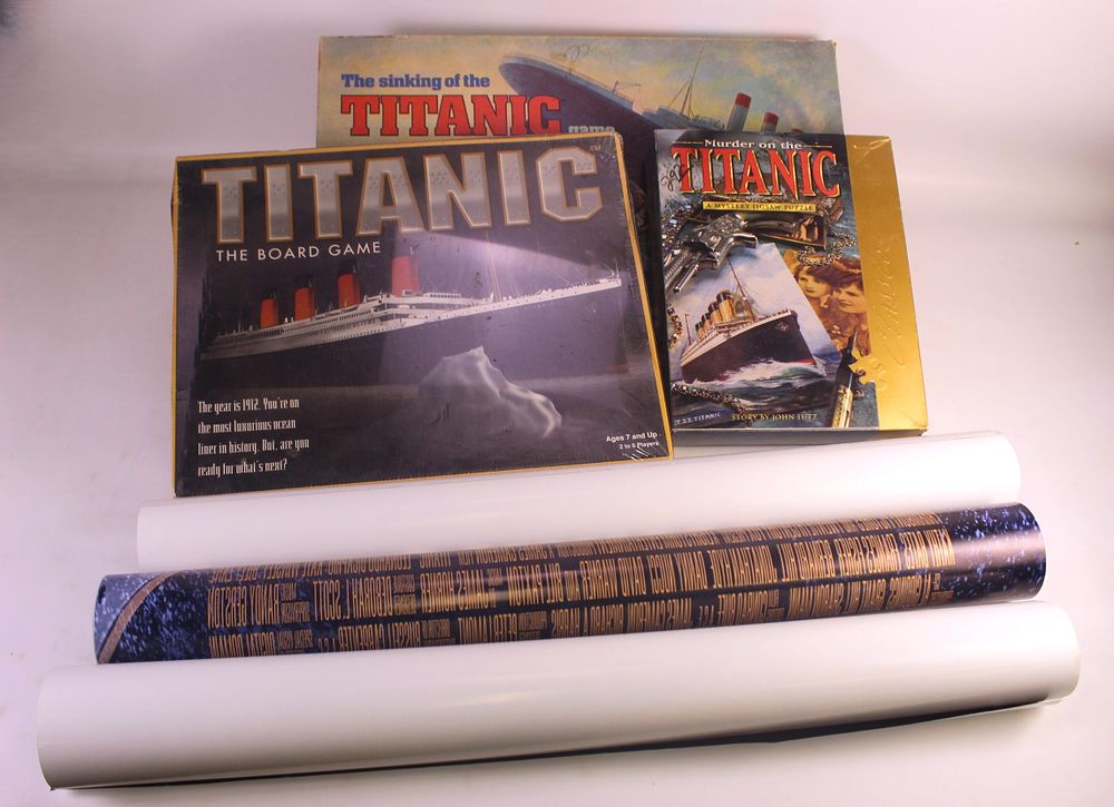 Lot 199: Lot of Titanic Items