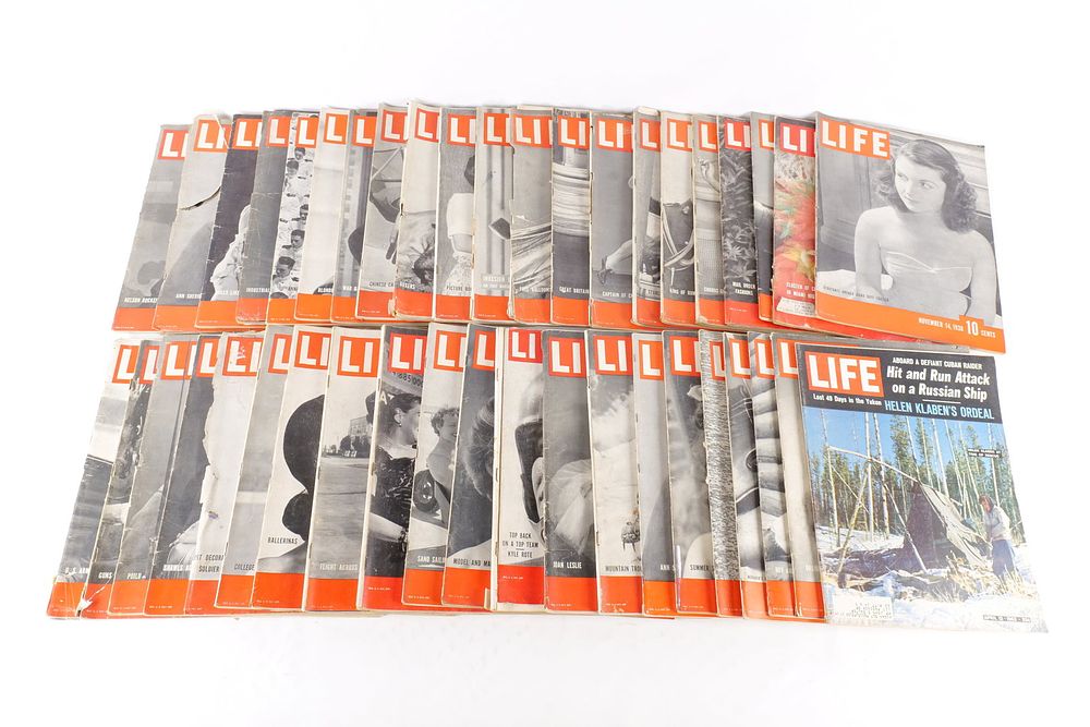 Lot 205: Lot of Vintage Life Magazines