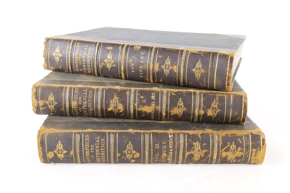 Lot 219: Lot of 3 Masterpieces of the Centennial Exhibition Books 1876