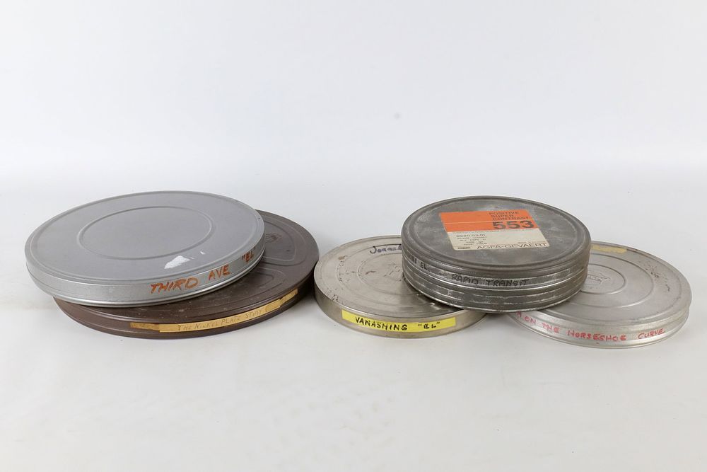 Lot 227: Lot of Railroad Film Reels