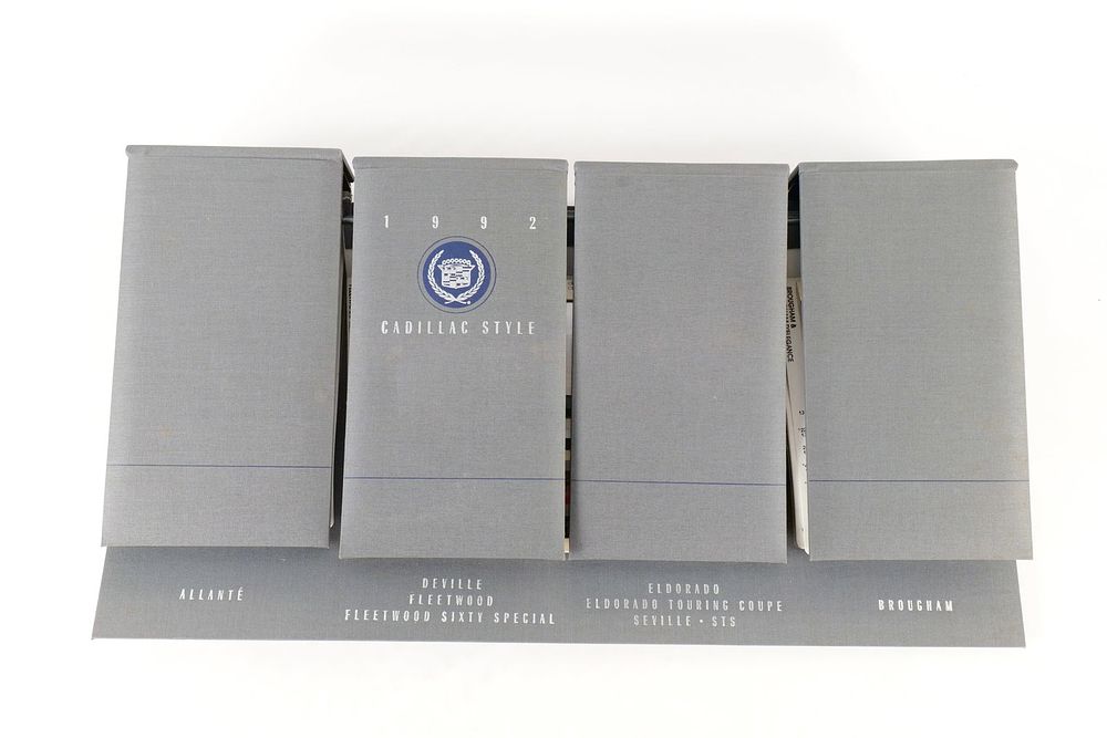 Lot 236: Cadillac 1993 Combined Color and Upholstery Book