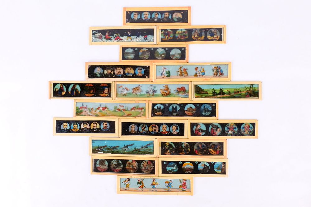 Lot 248: Lot of Magic Lantern Slides