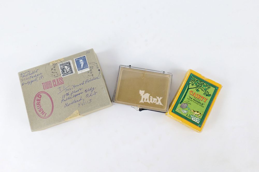 Lot 263: Lot of "Adult" Decks of Cards and Queen Elizabeth Cards