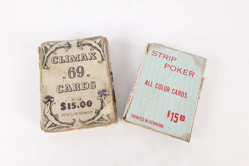 Lot 264: Lot of 2 "Adult" Decks of Cards