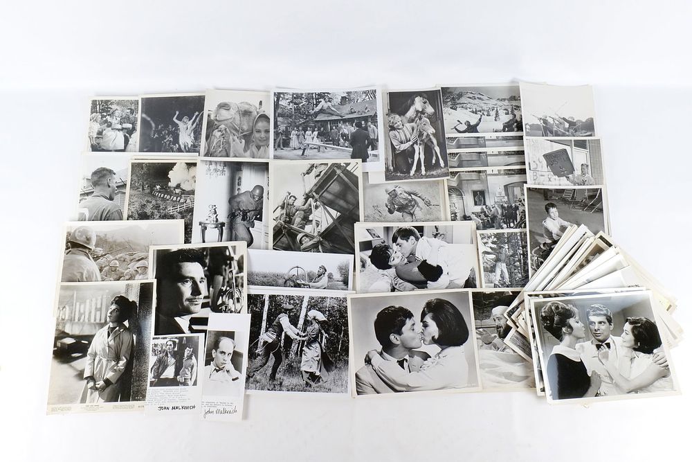 Lot 282: Lot of 75 Movie/Film Photos/Stills