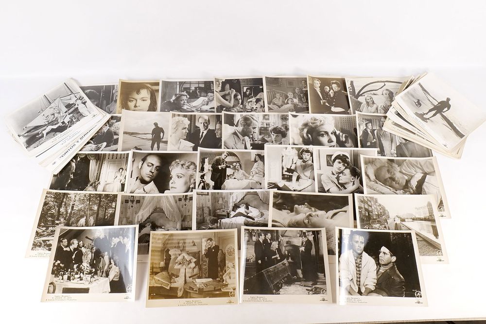 Lot 295: Lot of Ingmar Bergman Original Film Photographs