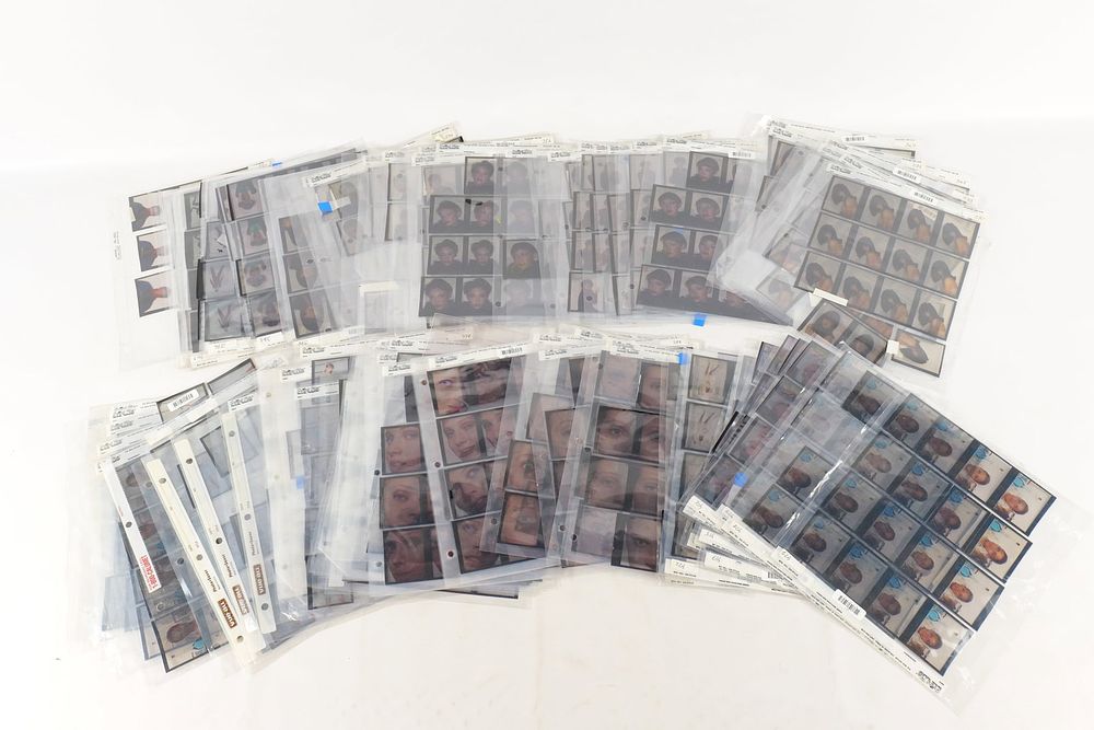 Lot 300: Lot of Actor and Advertising Negatives