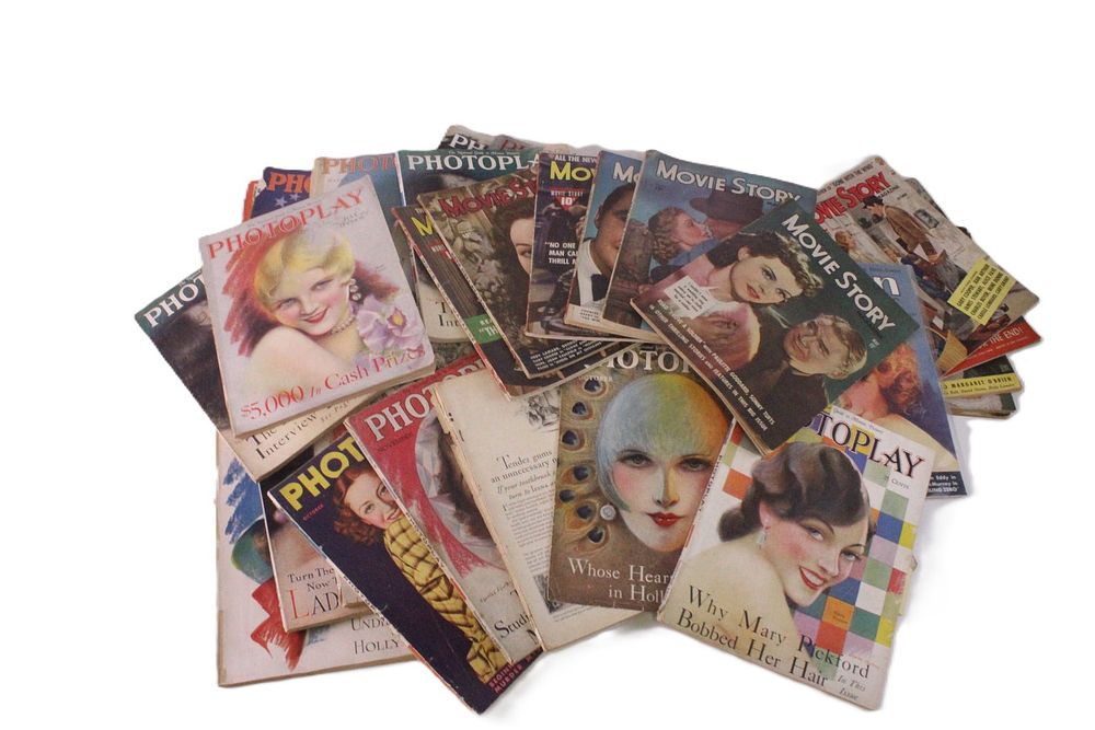 Lot 307: Lot of Movie Magazines