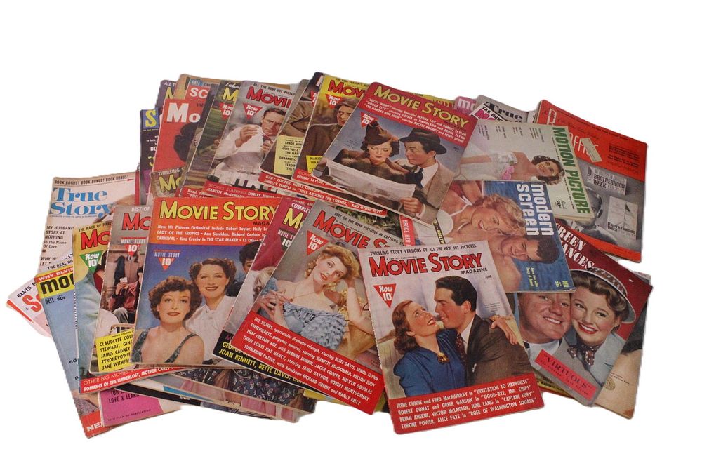 Lot 308: Lot of 1930's-60's Movie Magazines