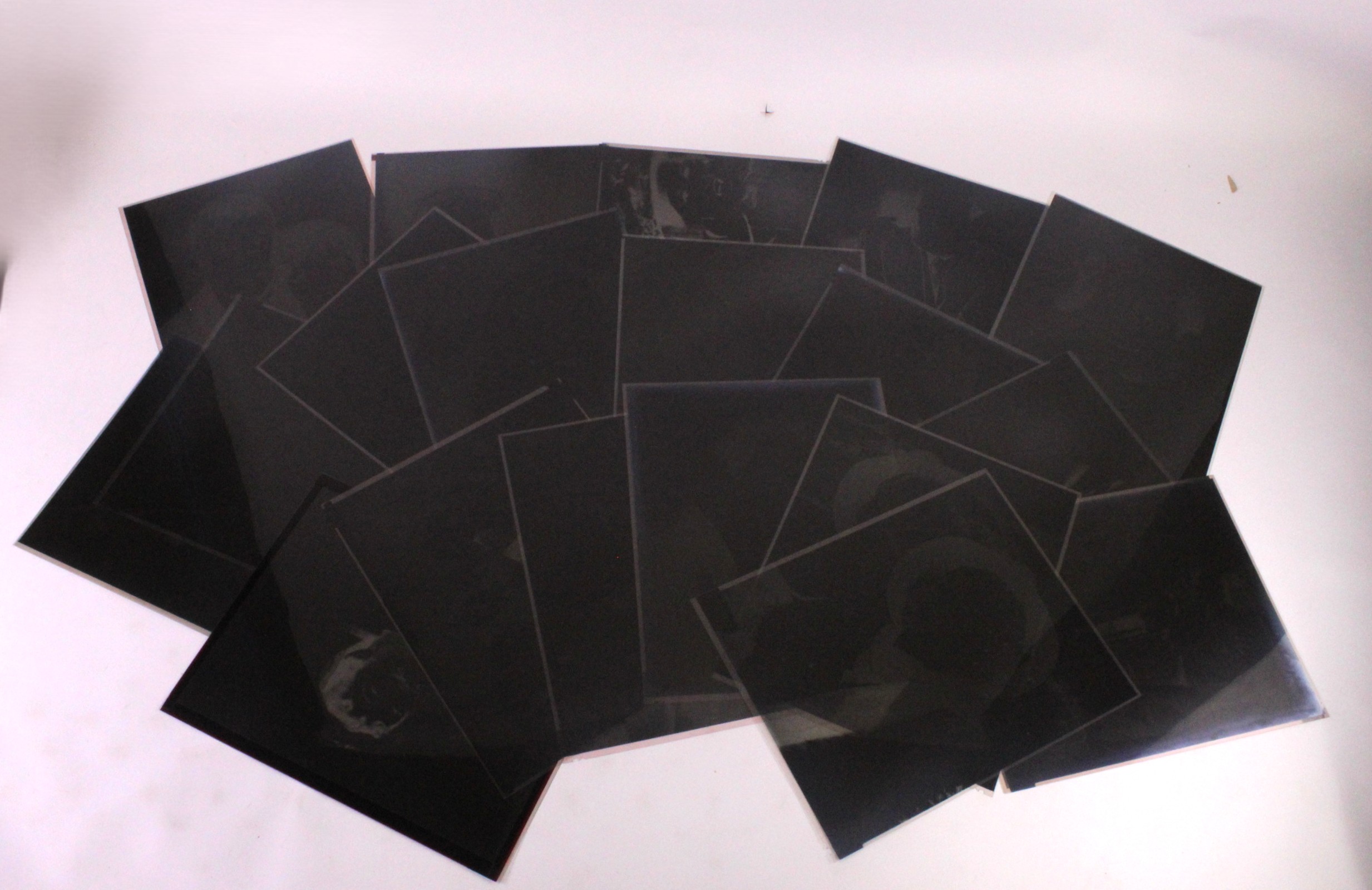 Lot of 20 Original Celebrity Negatives by Gustavo Parras