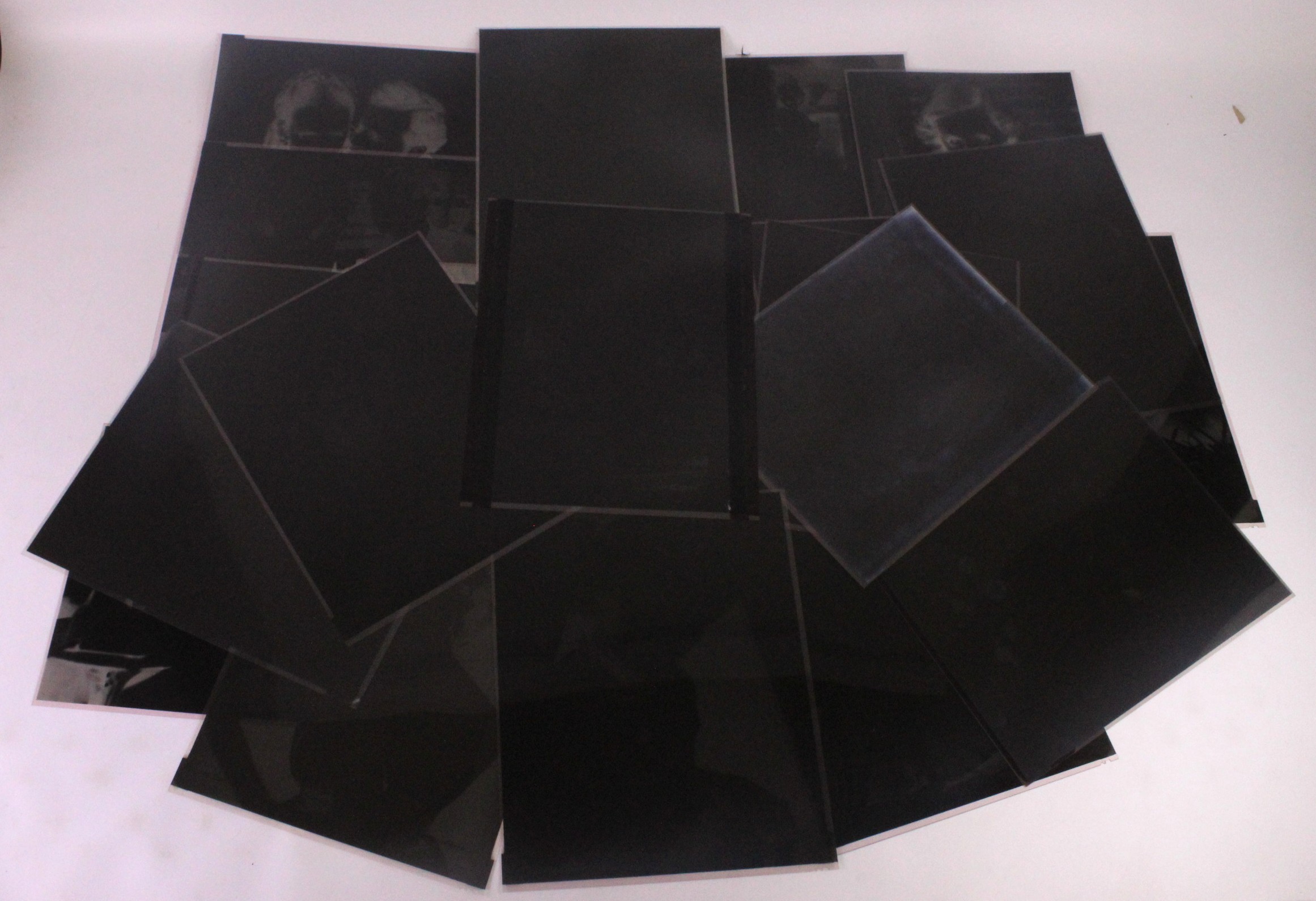 Lot of 20 Original Celebrity Negatives by Gustavo Parras