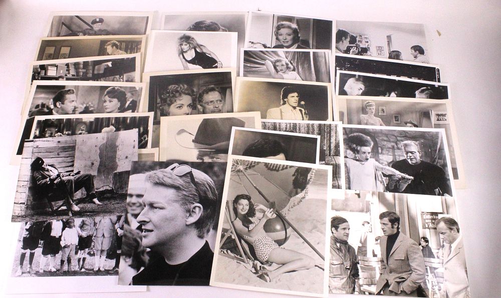 Lot 321: Lot of 26 Original Celebrity Photographs by Gustavo Parras