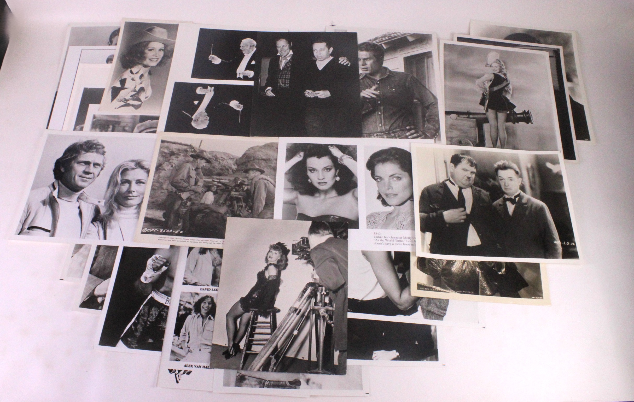 Lot of 26 Original Celebrity Photographs by Gustavo Parras