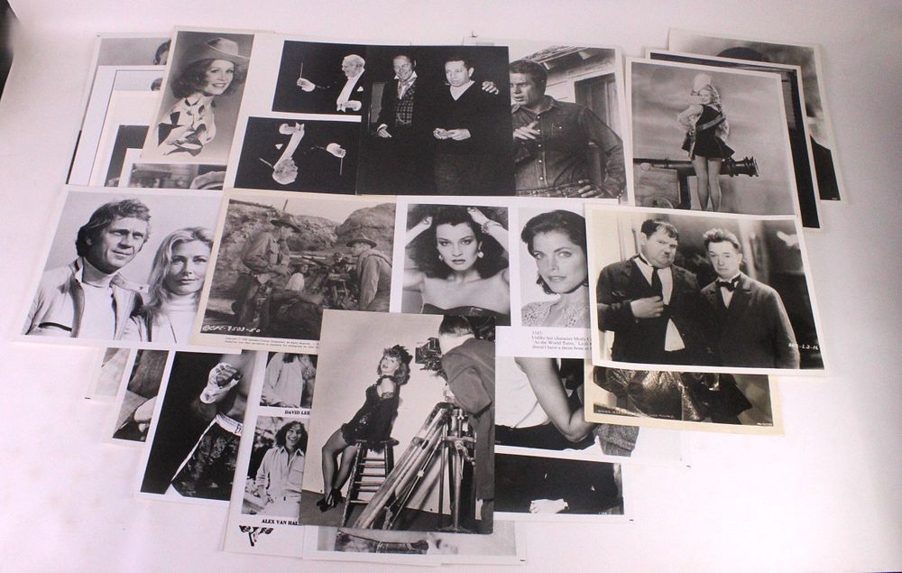 Lot 326: Lot of 26 Original Celebrity Photographs by Gustavo Parras