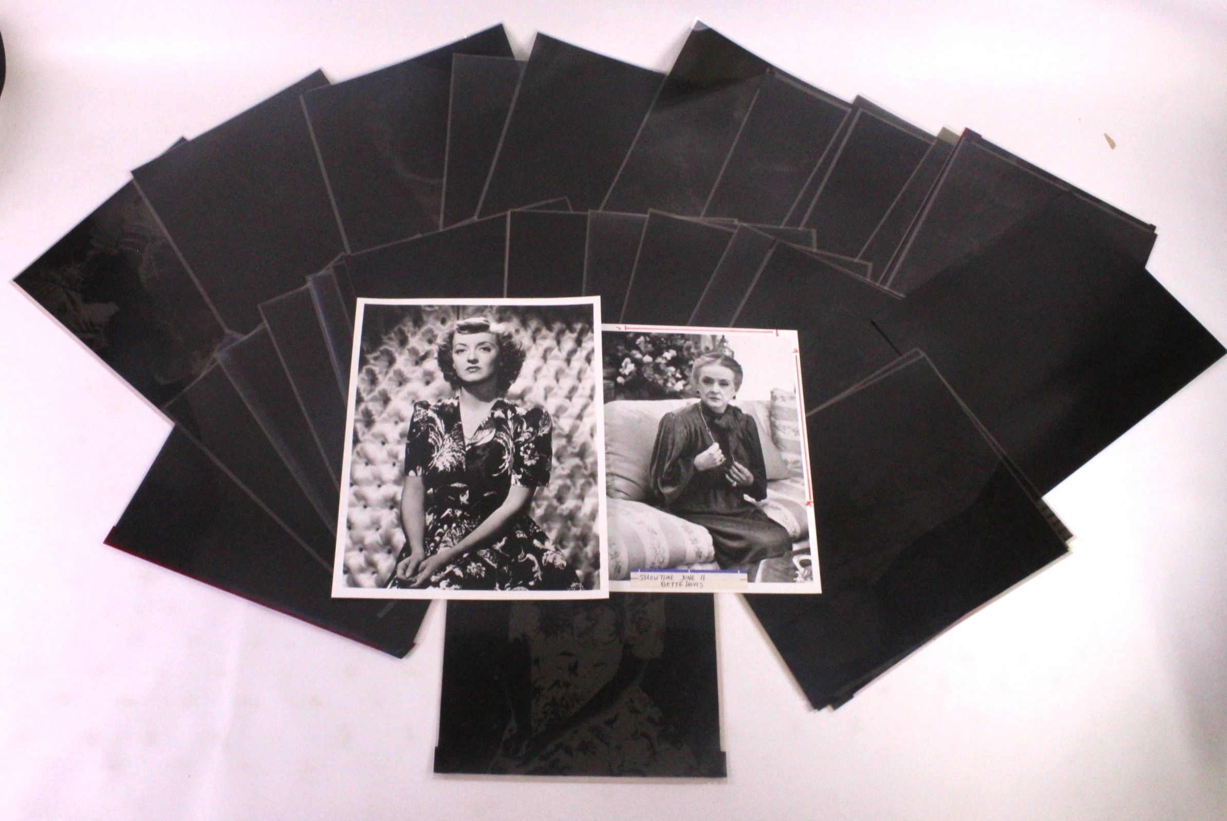 Lot of 32 Original Betty Davis Negatives by Gustavo Parras