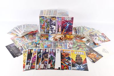 Lot of Mixed DC Comics. Including Steel (Vol. 2), Power of the Atom, Manhunter and More. All 