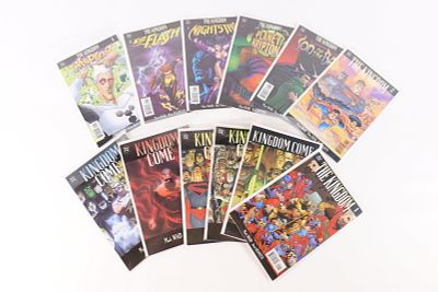 Lot of Kingdom Come and The Kingdom Comics. Including Kingdom Come #1-4 & Preview, The Kingdom 