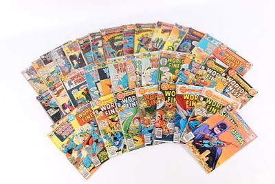 Lot of World's Finest Comics - Vol. 1. Including Superman/Flash Races, 1st Baron Blitzkrieg 
