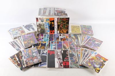Short Box of Image Comics. Including Wildcats, Chapel, Shaman's Tears, Rip Claw, and More. 