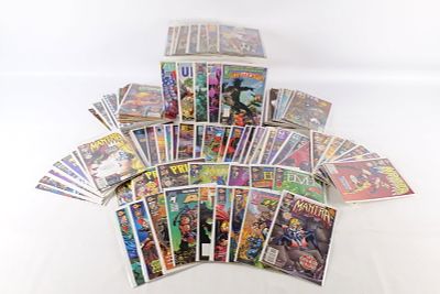 Short Box of Malibu Comics. Including Prime, Mantra, Rune, Foxfire, and More. Short Box is 