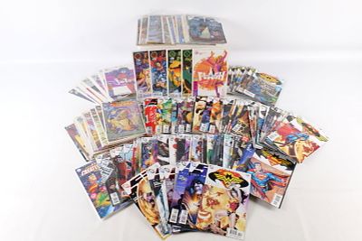 Short Box of DC Comics Miniseries. Including Brightest Day, Fifty-Two, JLA: The Nail, Genesis 