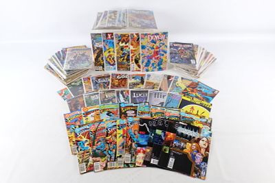 Short Box of DC Comics. Including Lab Rats, Superboy's Legion, Deadman, Lucifer, and More. 