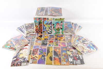 Short Box of DC Comics. Including Dark Stars, Showcase, The Ray, Hawkman, and More. Short Box 