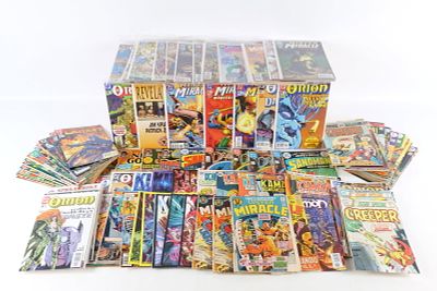 Long Box of Jack Kirby Comics. Including 2001: A Space Odyssey, Mr. Miracle, OMAC, The Demon 