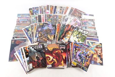 Short Box of Independent Comics. Including Malibu Comics, Dark Horse, Valiant, and More. Short 
