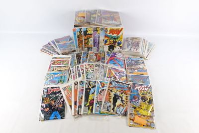 Short Box of 90's DC Comics. Including Hawk & Dove, Starman (Vol. 1), Black Condor, Captain 