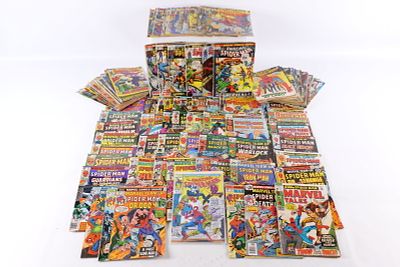 Short Box of Spider-Man Comics. Including Amazing Spider-Man Vol. 1 - Issues #69, 72, 74-82 