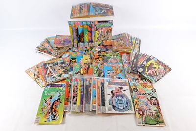 Short Box of Warlord Comics. Including First Issue Special #8, #1-4, 6-13, 24-44, 46-132 