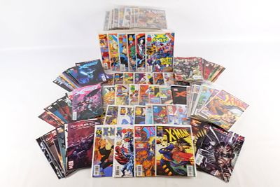 Short Box of X-Man Comics. Including Volume 2, Uncanny, and X-Force. Over 60 Books. Short Box 