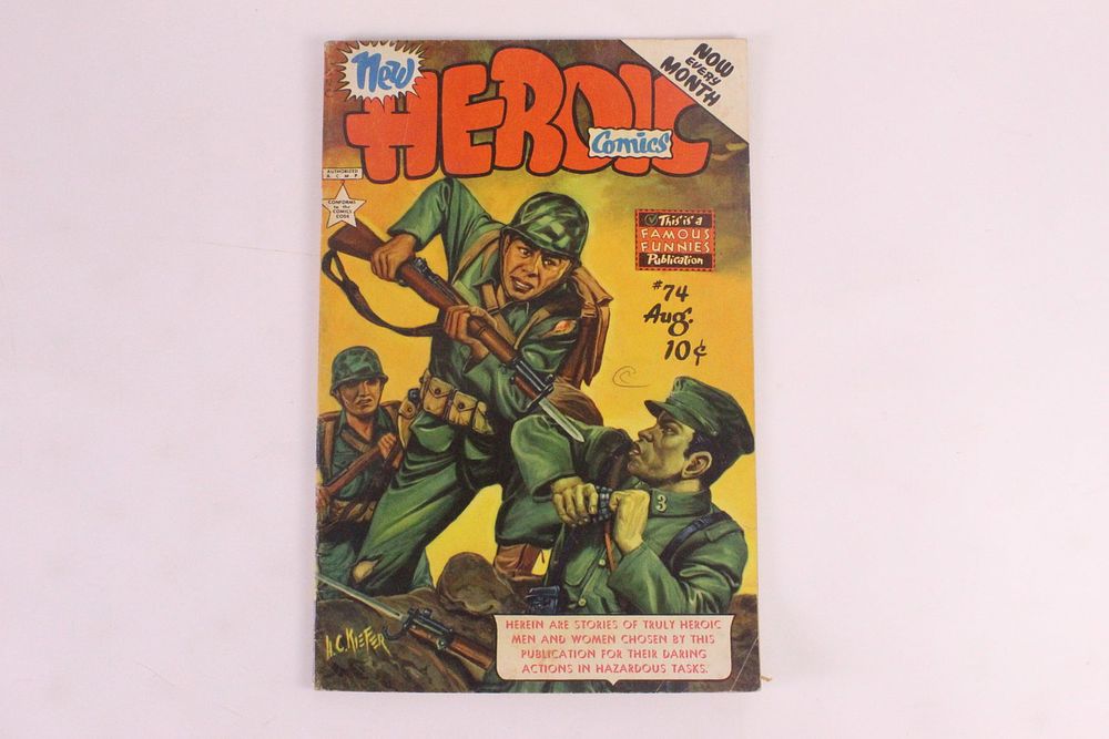 Lot 205: Heroic Comics #74