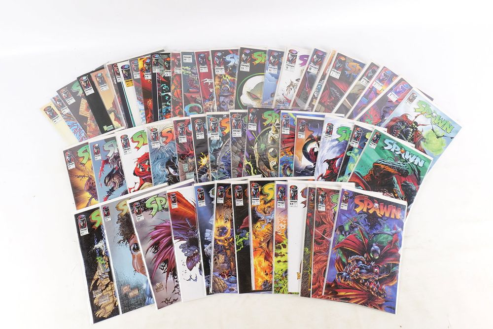 Lot 210: Spawn Comic Lot #1-60