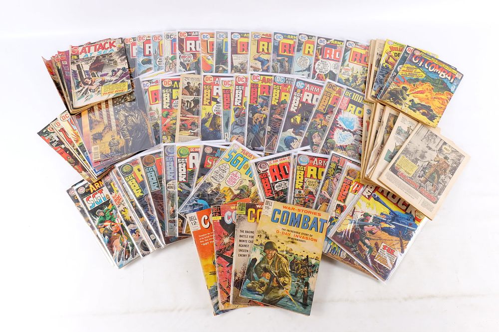 Lot 214: Lot of War Comics