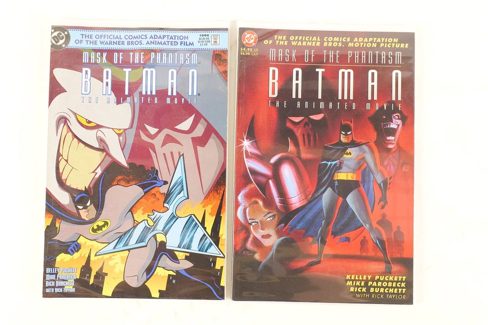 Lot 220: Lot of 2 Mask of the Phantasm Comics