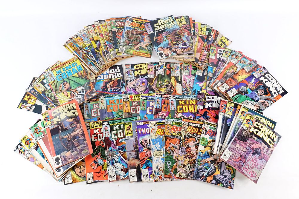 Lot 222: Lot of Conan Comics