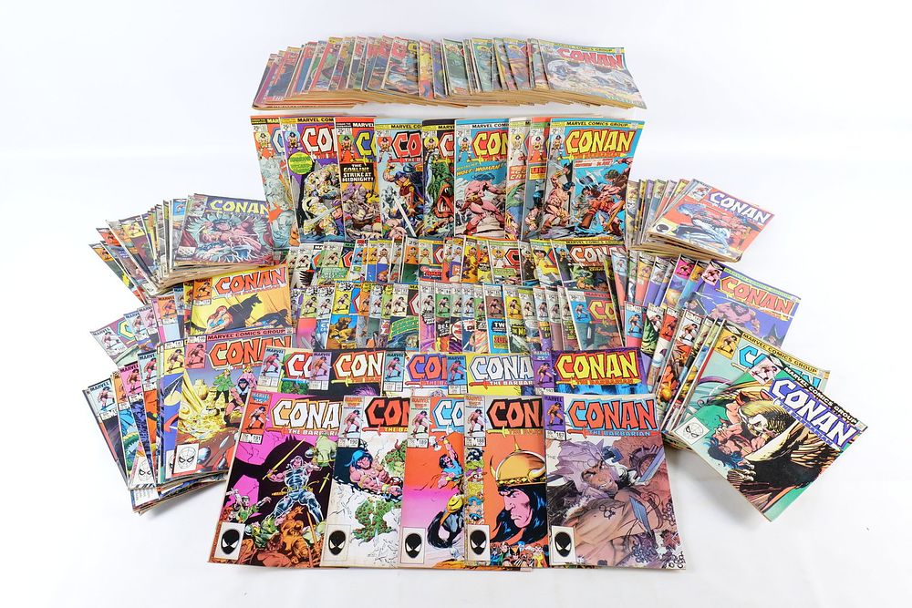 Lot 223: Long Box of Conan Comics - Vol. 1