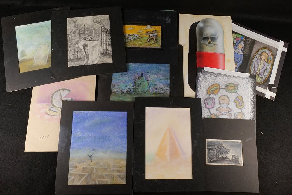 Lot 248: Lot of Original Cartoon and Comedy Artwork
